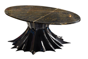 Exclusive Spider Pedestal Marble Coffee Table - Gattopardo