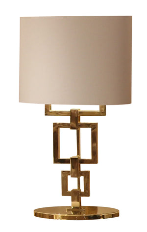 Gold Contemporary Table Lamp - Signature