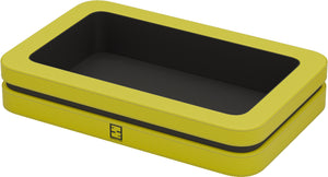 Floating Drinks Cooler Rectangular  Tray  Yellow/Black - Fascínio