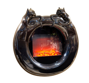 Wall Mounted Electric Fireplace - Gattopardo