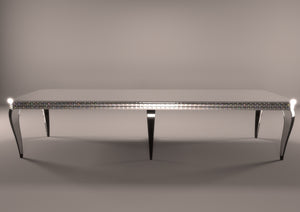 EXQUISITE 4 Meters-LONG VENETIAN MIRROR DINING TABLE