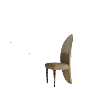 The High End Luxury Velvelt Leaf Chair - Lotus