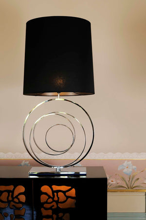 Modern Black Table Lamp - Zurich I