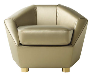 Modern  Leather Armchair - Lotus