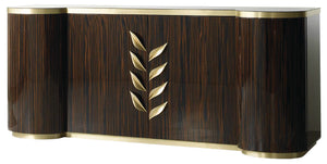 Luxury Leaf  Design Sideboard - Lotus