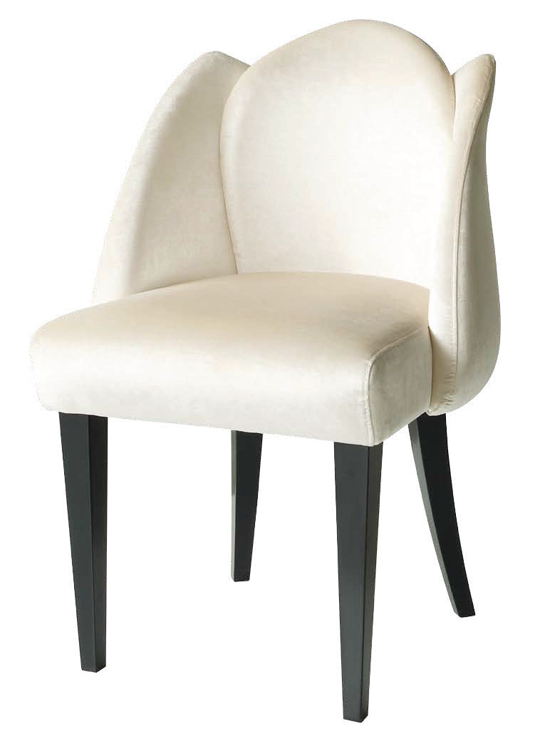 High End Luxury Modern Velvet Flower Dining Chair - Lotus – Fertini