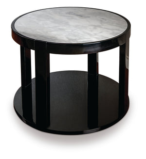 High End Marble Side Table - Tuscany