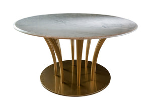 High End Round Marble Dining Table - Tuscany