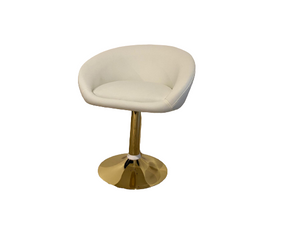 High End Contemporary Faux Leather Sahara Stool