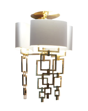 Gold Contemporary Ceiling Lamp - Signature