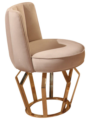 Luxury  Upholstered Soft Velvelt Dining Chair - Signature
