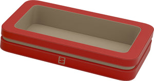 Floating Drinks Cooler Rectangular  Tray  Red /Taupe - Fascínio